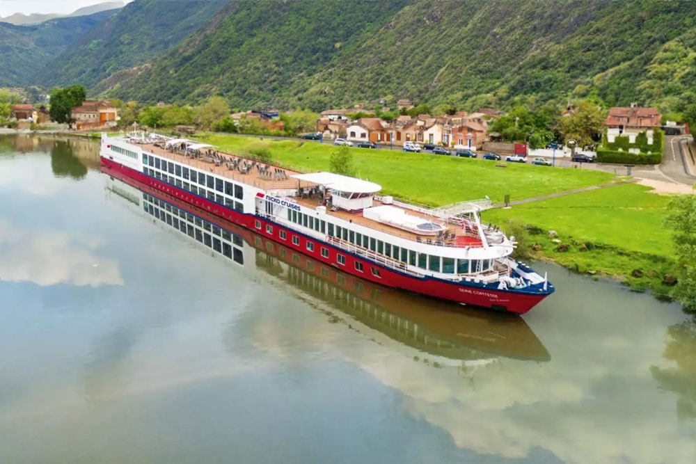 4*Nehir Gemisi Seine Comtesse İle Seine Nehri &Normandiya Kıyıları